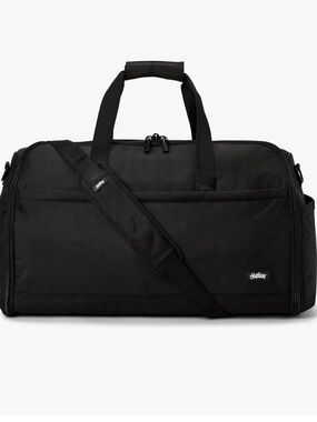 Halfday 45L Garment Duffel Bag Jet Black Carry On Suit Travel Weekender New